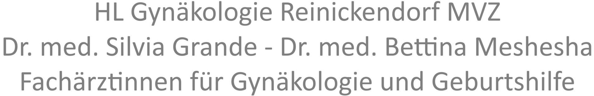 Gynäkologie Reinickendorf
